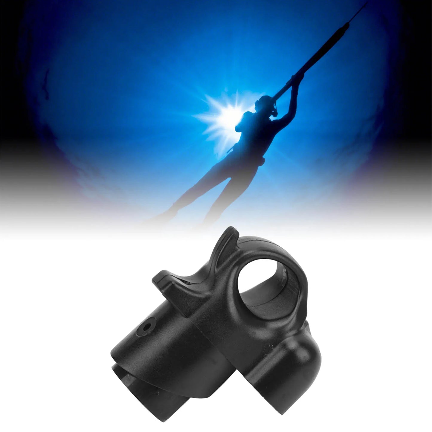 Single Hole Diving Accessories Spearfishing Hunting Speargun Head Fish Spearfishing Muzzle for Underwater new