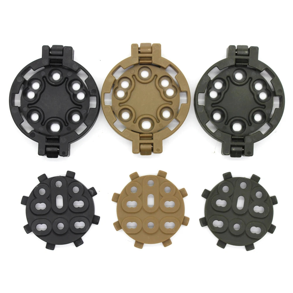 Gun Holster Molle Quick Disconnect Kit Hunting Pistol Holster Adapter 360 Degree Angles Platform Adapter for G 17 19 22 23