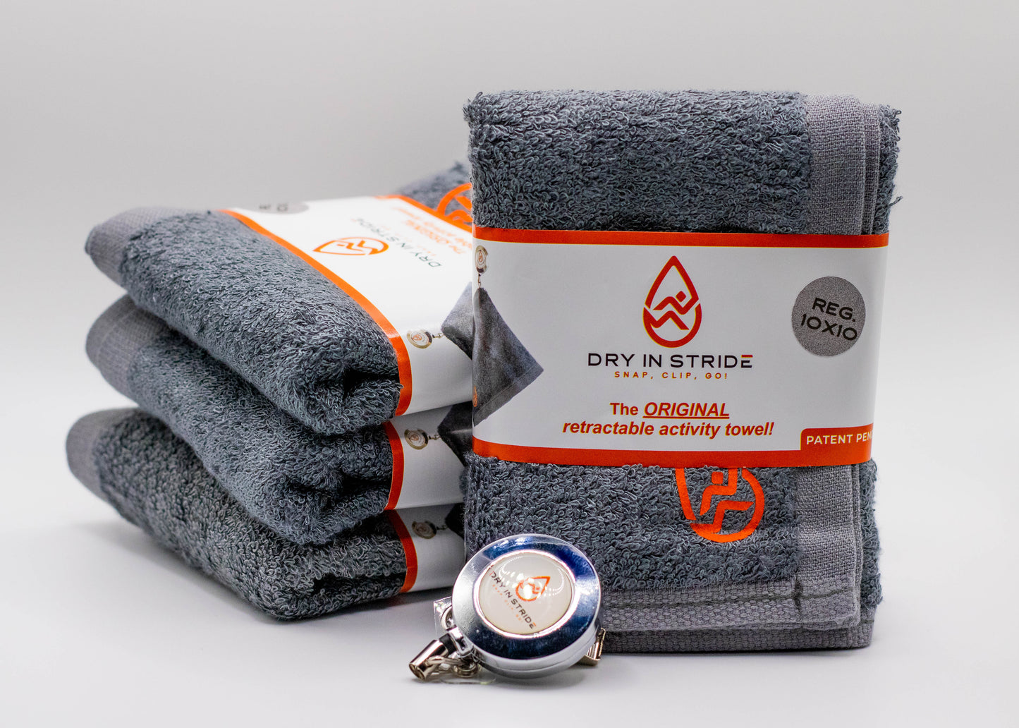 The Ultimate Retractable Towel Set Regular (10x10 inch)
