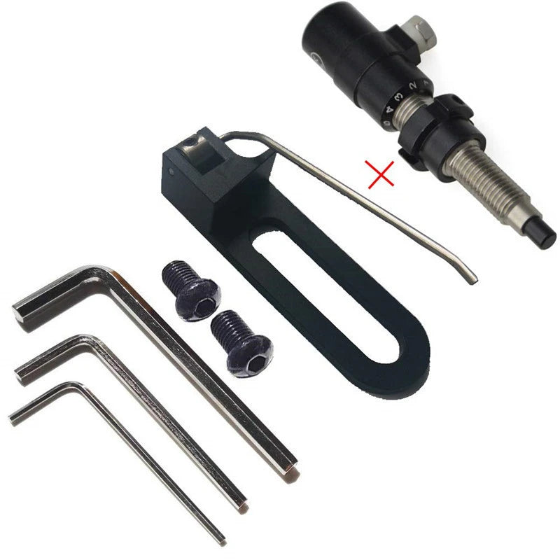 1Set Archery Magnetic Arrow Rest Cushion Plunger Set Right Left Hand for Recurve Bow Shooting Training Hunting Accessories DIY