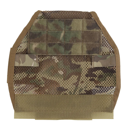 Hunting vest molle system protective plate cover breathable mesh protective plate cover