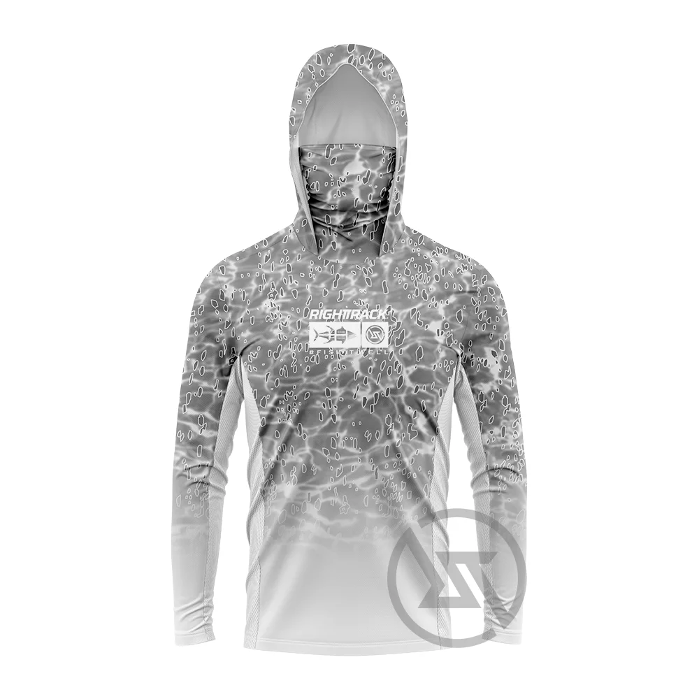 HotSale RT Men's Mask Hoodies Fishing Clothing UPF50+ UV Hunting Climbing Camping Hiking Breathable Angling Apparel